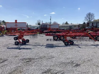 2023 KUHN GA9032 DOUBLE ROTARY RAKE