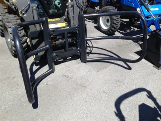 WIFO ROUND BALE GRABBERS, SKID STEER MOUNT