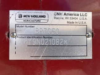 2009 NEW HOLLAND BR7050 ROUND BALER