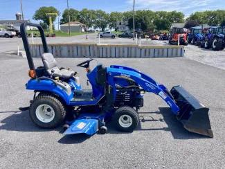 2005 NEW HOLLAND TZ18DA SUB-COMPACT TRACTOR