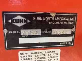 2013 KUHN/KNIGHT VT144 VERTICAL MIXER